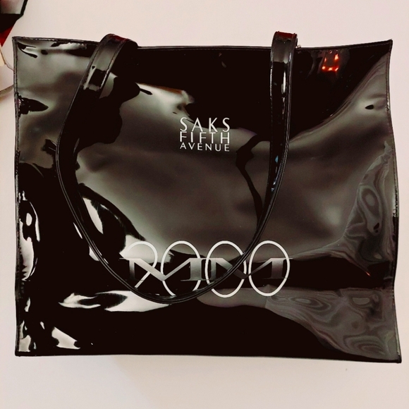 Rare Y2K Saks Fifth Avenue 2000 Millennium Handbag Roman Numerals MM - Picture 1 of 7